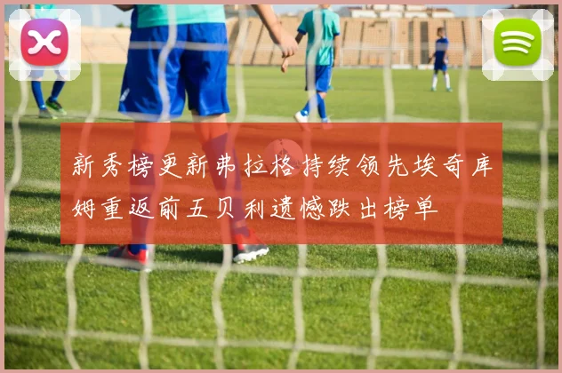 新秀榜更新弗拉格持续领先埃奇库姆重返前五贝利遗憾跌出榜单